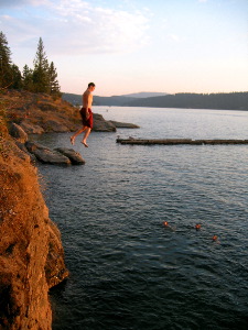 Cliff Jumping 12