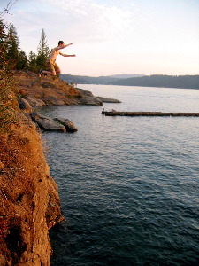 Cliff Jumping 13