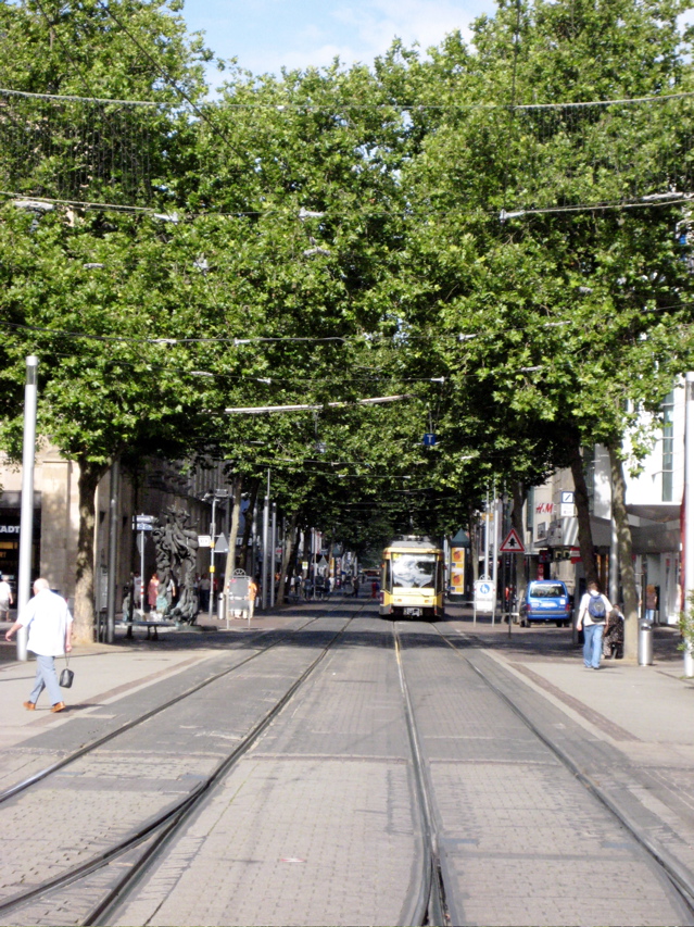 Downtown Karlsruhe