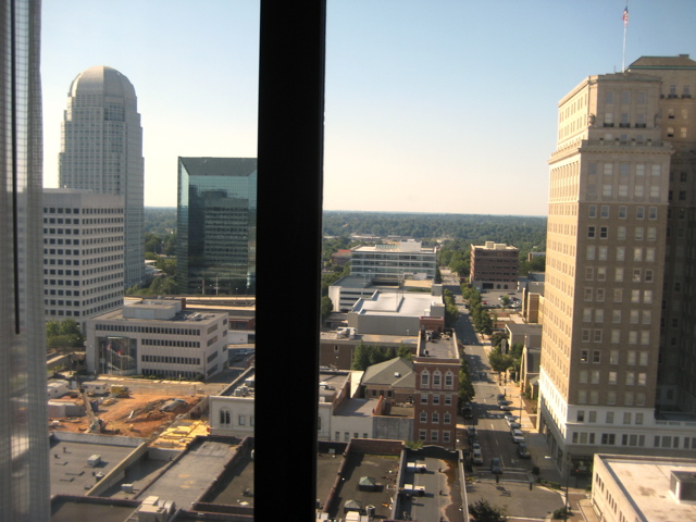 Our view of Winston-Salem